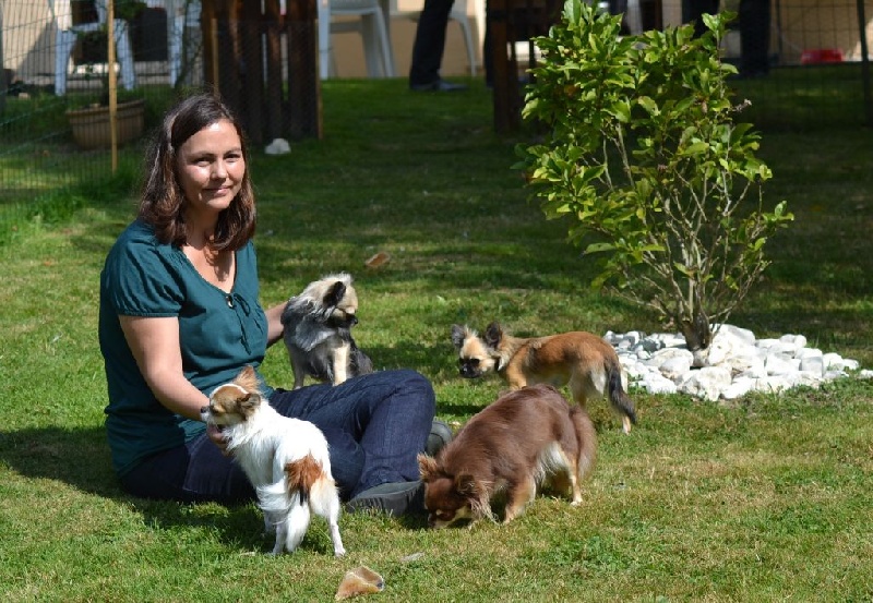13 et 14 septembre 2014, Ilda et Zelda en visite à l'élevage